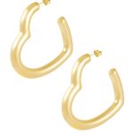 Earrings – Not That Heart – Gold
