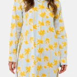 Robe chemise - Palmier