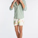 Chemise unie - Vert