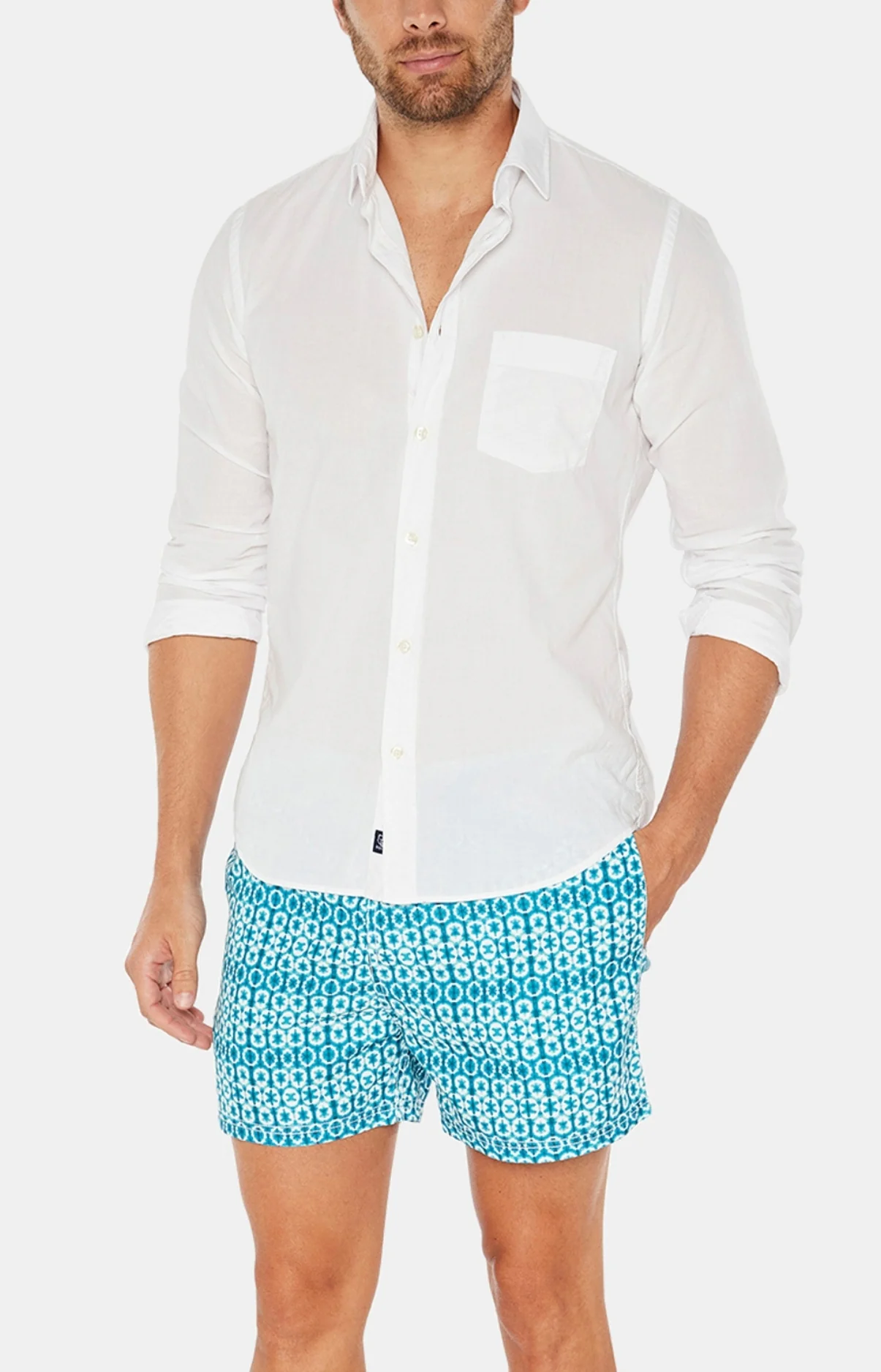 Chemise Voile de Coton Blanche