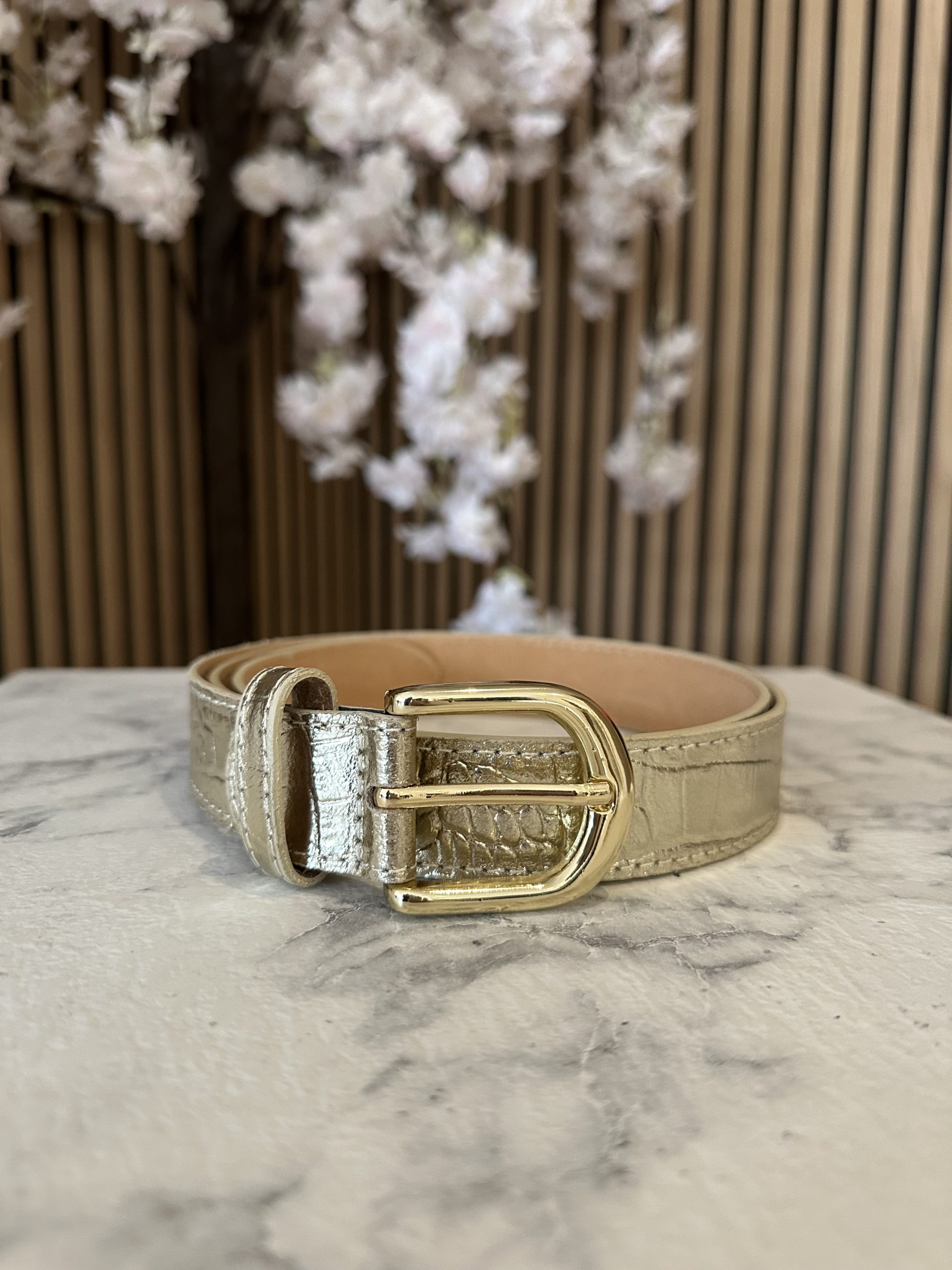 Madam Peach – Croco Riem – Gold