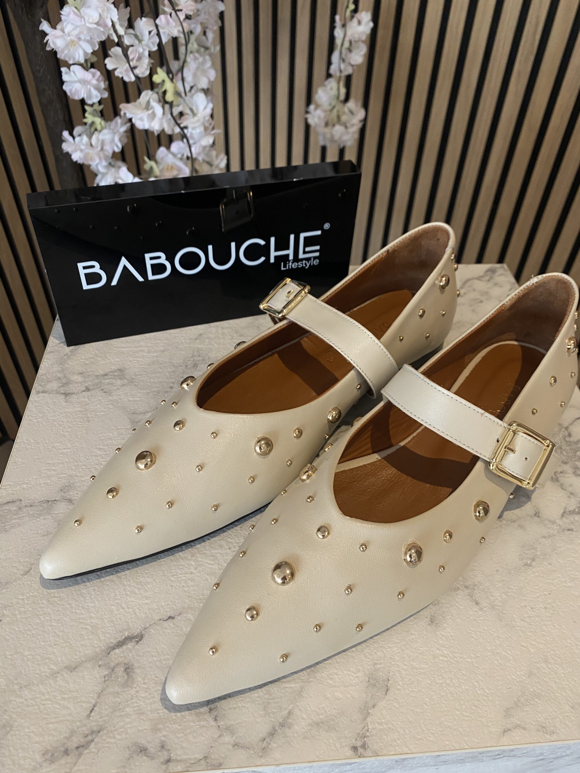 Babouche – Celina Ballerina – Off White